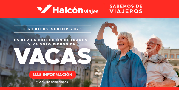 Circuitos Senior 2025 ya a la venta ¡Reserva tu plaza!. 
